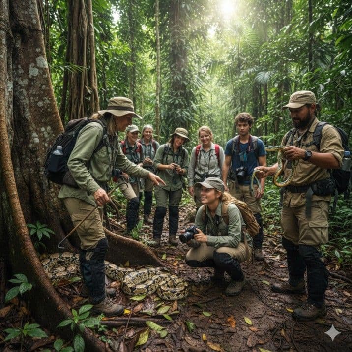 Adventure tourism: Snake tours