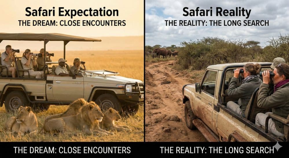 Expectation vs. Reality of Wildlife Safaris